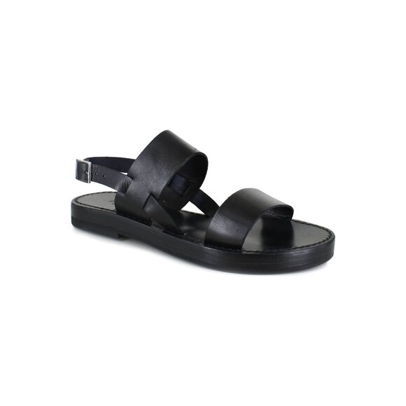 🆕 ZIGI Artisan Crafted Carmen Italian Leather Sandals Sz 8 Black - Picture 3 of 13